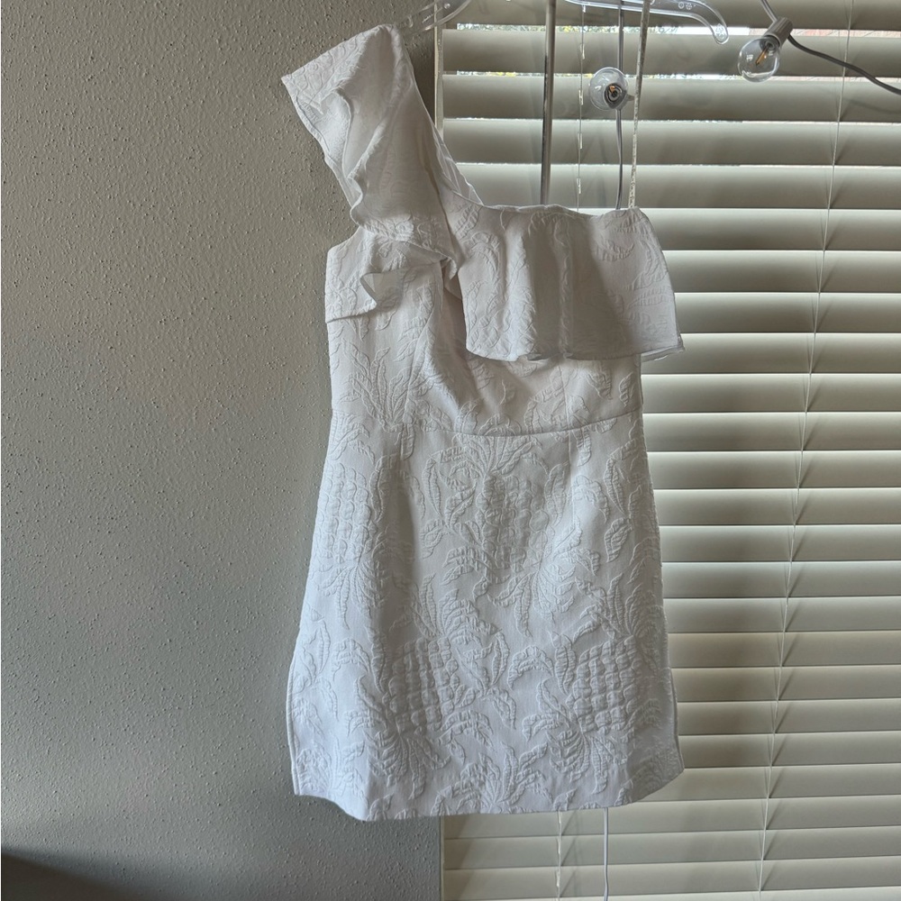 Lilly Pulitzer Kipton White Dress/Romper (Perfect for Bride, never worn!)